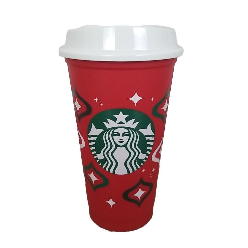 Starbucks Winter 2023 Red Cup Day Cup w/ Lid Christmas